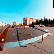 Деревянный скейт парк в Челябинске - FK-ramps