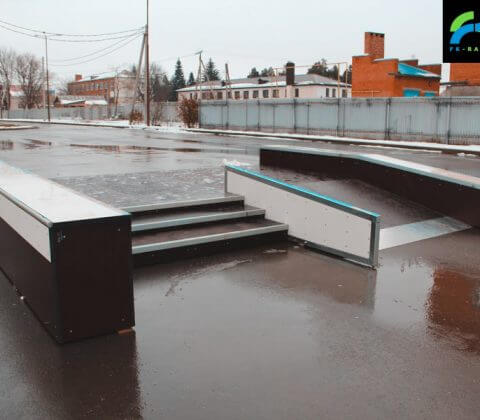 Скейт парк в Курганинске, Краснодарский край- FK-ramps
