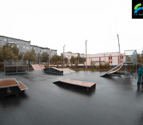 Скейт парк в Мурмашах, Мурманская область - FK-ramps