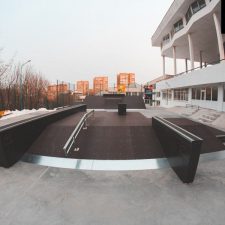 Скейт парк во Владивостоке во Дворце Пионеров - FK-ramps