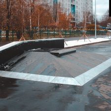 Скейт парк на Борисовских прудах, Москва - FK-ramps