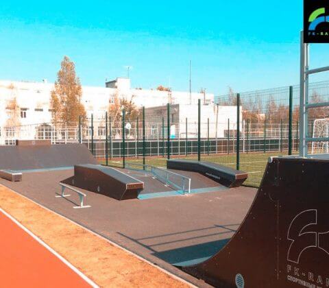 Скейт парк в Лесколово, Ленинградская область - FK-ramps