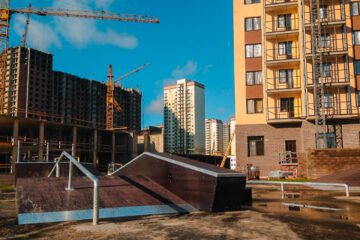 Деревянный скейт-парк в&nbsp;Мурино, Ленинградская обл. превью 1