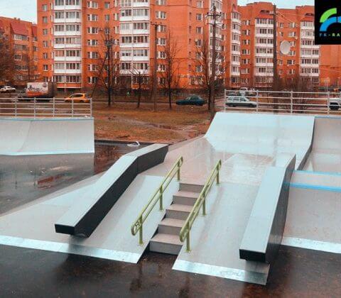 Скейт парк во Всеволожске, Ленинградская область - FK-ramps