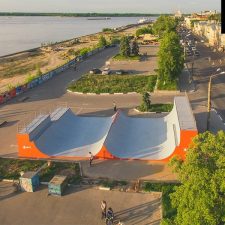 Рампа МТС в Нижнем Новгороде: FK-ramps - производство и строительство скейт парков