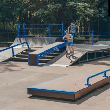 Скейт парк в Зеленогорском парке, Санкт-Петербург - FK-ramps