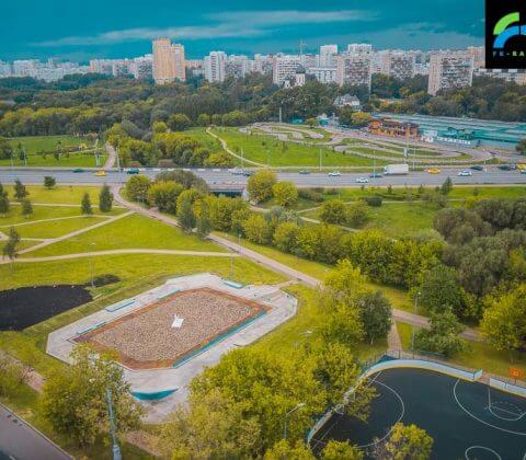 Скейт парк в Бабушкинском парке, Москва - FK-ramps