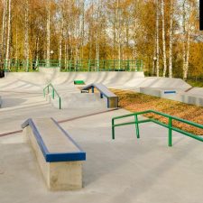 Скейт парк в Клину, Московская область - FK-ramps