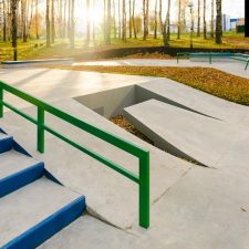 Бетонный Скейт парк в Клину, Московская область от FK-ramps