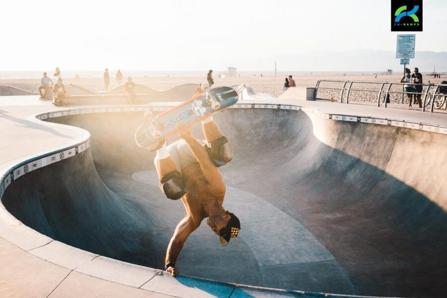 Обзор скейтпарка Venice Beach в Лос-Анжелесе