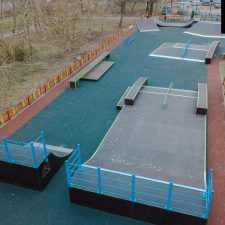 Cкейт парк на Нагатинской набережной, Москва - FK-ramps