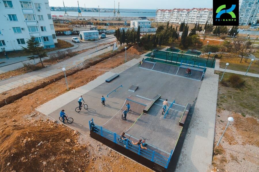 Скейт парк в Севастополе