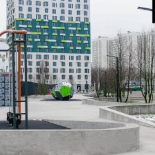 Скейт парк на Варшавском шоссе, Москва - FK-ramps