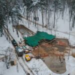 Бетонный скейтпарк в Балашихе: строительство
