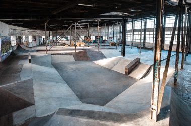 Скейт парк мечты в Дании