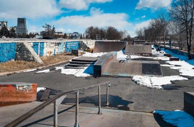 Реконструкция скейт парка в Челябинске