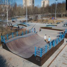 Скейт парк в Киришах от FK-ramps