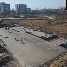 Скейт парк в Великом Новгороде от FK-ramps