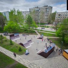 Cкейт парк в Кемерово на бульваре Строителей - FK-ramps