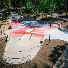 Бетонный скейт парк в Балашихе в парке Пехорка - FK-ramps