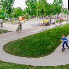 Скейт парк в Самаре в Струковском саду - FK-ramps