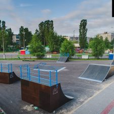 Деревянный скейт парк в Нижнем Новгороде в парке 777-летия города - FK-ramps