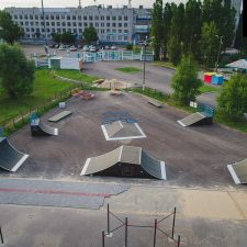 Скейт парк в Нижнем Новгороде в парке 777-летия города - FK-ramps