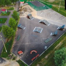 Скейт парк в Нижнем Новгороде в парке 777-летия города - FK-ramps