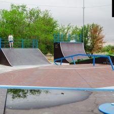 Деревянный скейт парк в Нефтекумске - FK-ramps