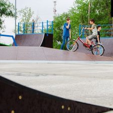 Деревянный скейт парк в Нефтекумске, Ставропольский край - FK-ramps