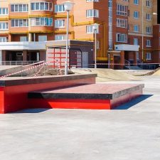 Бетонный скейт парк Новый город в Чебоксарах - FK-ramps