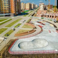 Проект: Бетонный скейт парк Новый город в Чебоксарах - FK-ramps