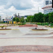 Скейт парк на Ходынском поле метро ЦСКА в Москве - FK-ramps