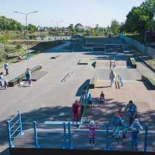 Деревянный скейт парк в Новокуйбышевске - FK-ramps