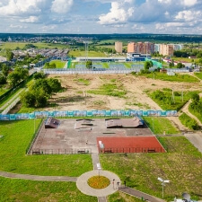 Деревянный cкейт парк в Глебовском, Московская область - FK-ramps