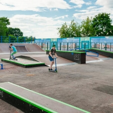 Cкейт парк в Глебовском - FK-ramps