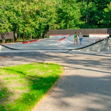 Бетонный скейт парк в Ивантеевке, Московская область - FK-ramps