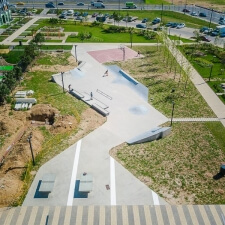 Скейт парк в ЖК Бунинские Луга в Москве - FK-ramps