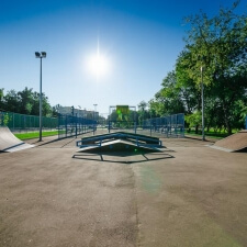 Скейт парк на улице Берзарина в Москве - FK-ramps