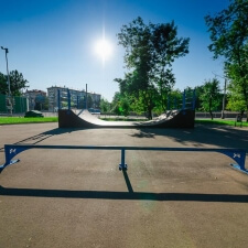 Скейт парк на улице Берзарина в Москве - FK-ramps