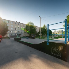 Деревянный скейт парк в Скоропусковском, Московская область - FK-ramps