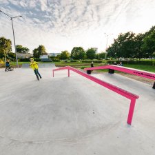 Бетонный скейт парк в Коломне