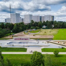 Скейт парк в Зеленограде: фото