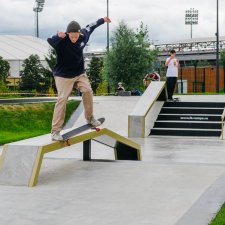 Новый скейт парк: фото