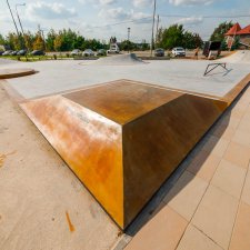 Бетонный скейт парк в Новой Москве