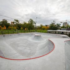 Бетонный скейт парк в Реутове