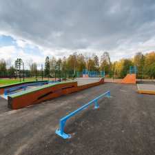 Скейт парк в Левашово: фото