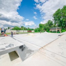 Бетонный скейт парк в Лосино-Петровском