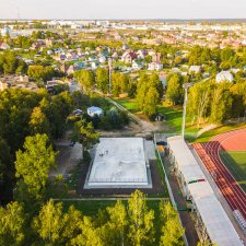 Скейт парк в Наро-Фоминске: вид сверху