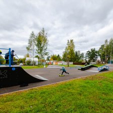 Скейт парк в Парголово: фото